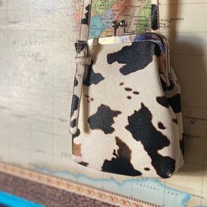 Cow Print Cross Body “The Moo Bag”